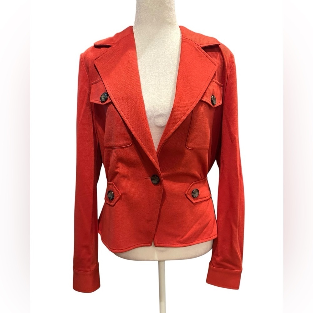 Cabi Women's Red Blazer jacket size 6